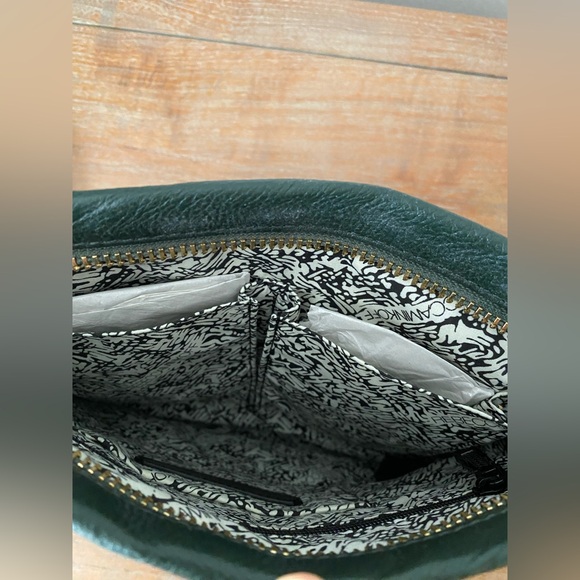 NWOT Rebecca Minkoff Green Leather Handbag - Picture 9 of 15